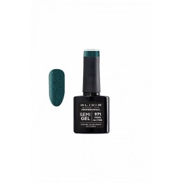 Ημιμόνιμο βερνίκι ELIXIR SEMIGEL 971 moss glitter 8ml